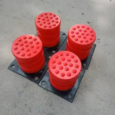 批发jhqc5起重机聚氨酯缓冲器铁板式100100电梯碰头