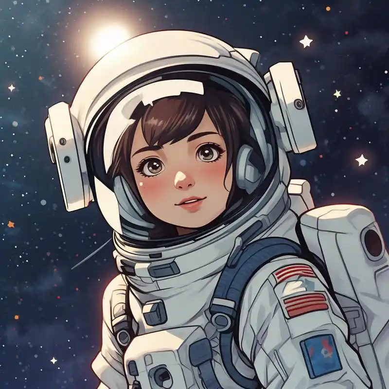 95 今天给大家带来一组宇航员卡通头像,可爱到爆炸!