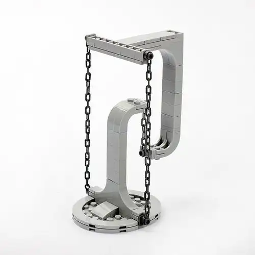 dk7001平衡架悬浮术反重力张力积木拉张结构摆件拼插拼装diy玩具dk