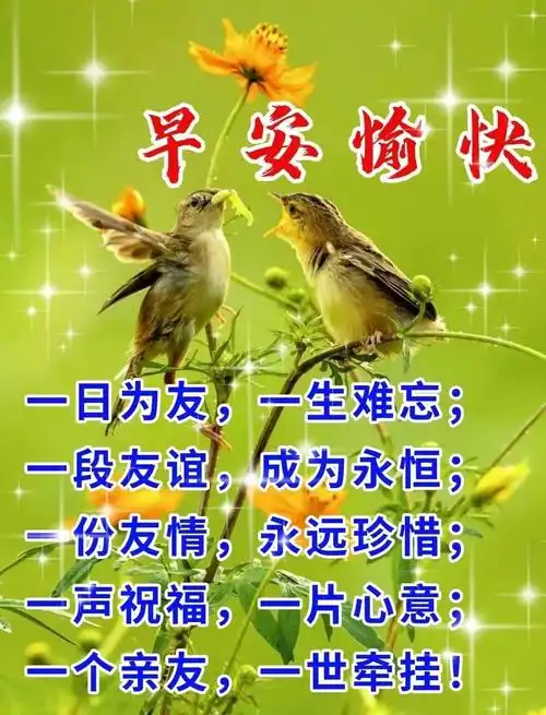 最新早上好暖心祝福语短信,微信早安温馨的问候图片