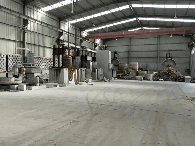 7月24日国兴公司到陕西省华阴市宏发石材加工基地考察!