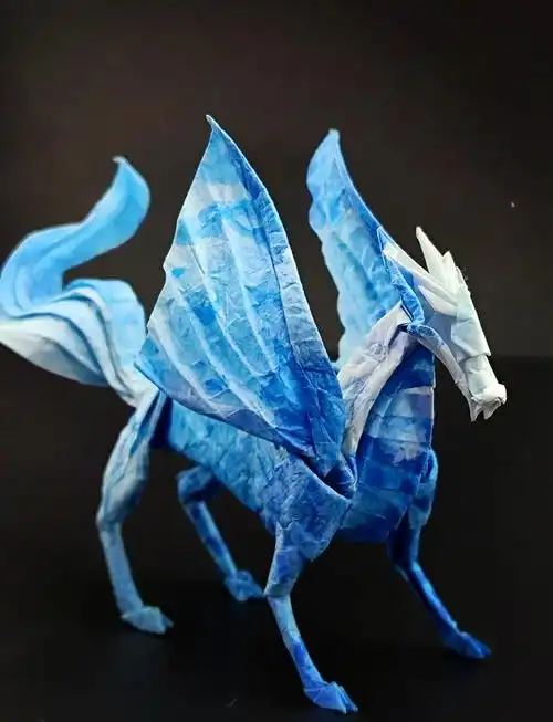 🐉折纸翼麒麟教程📜