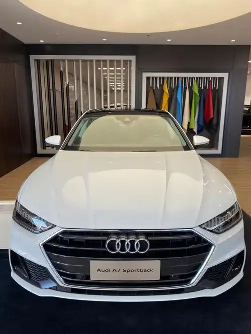 奥迪a7sportback冰川白07