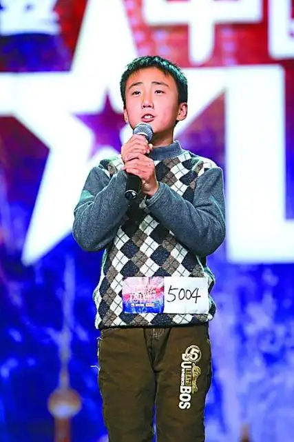 马子跃达人秀现天籁童声演唱传奇征服王菲图