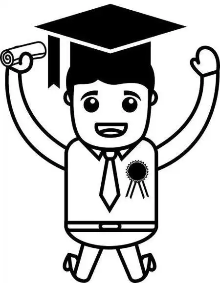 博士卡通动漫简笔画