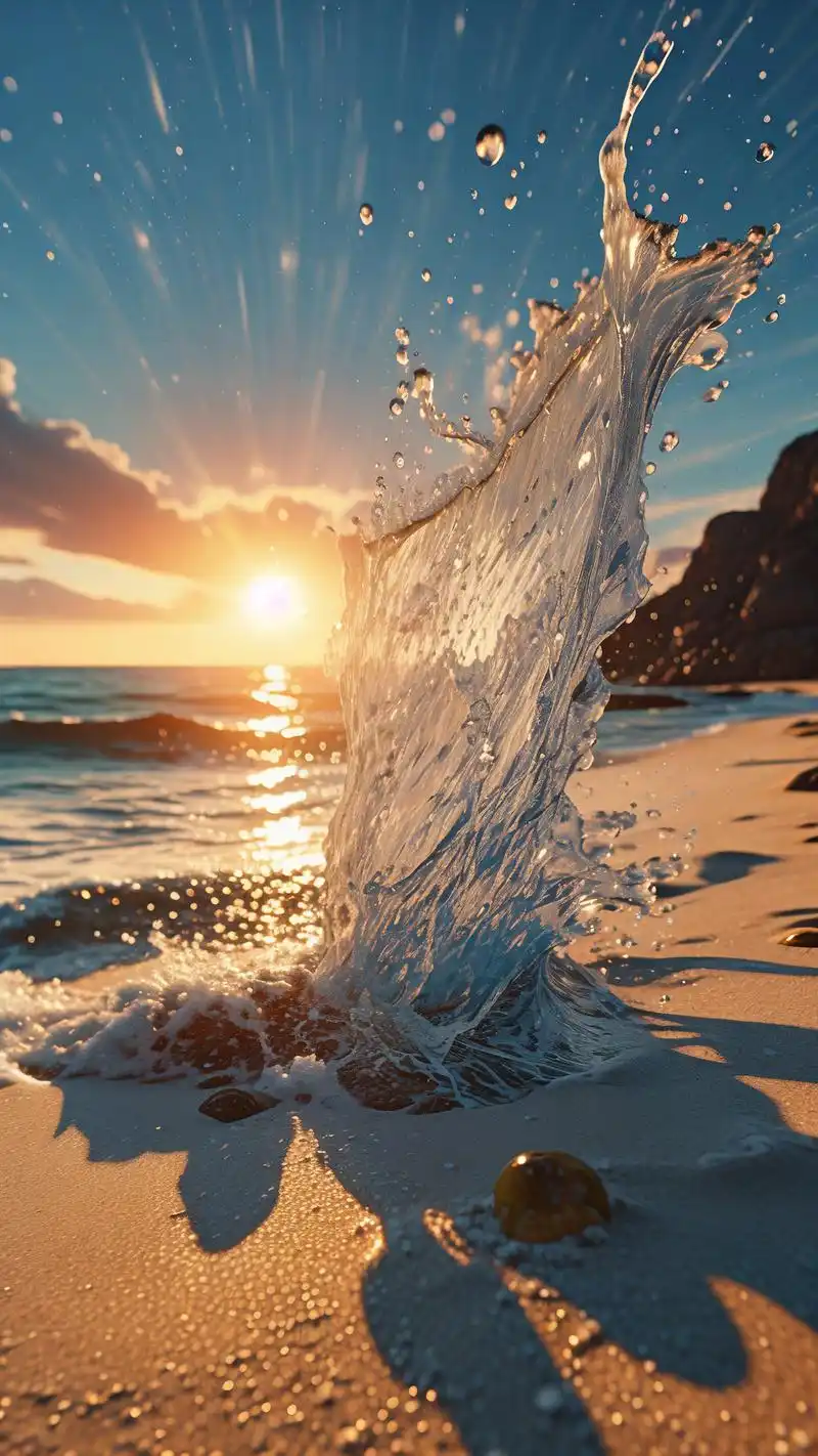 🌊手机壁纸新宠:超高清4k海边风光📱