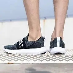 underarmour安德玛户外低帮一脚穿男鞋运动鞋休闲耐磨轻便减震跑步鞋