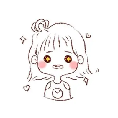 女性素描 可爱女孩 女生 简笔画微笑可爱的小女孩头像简笔画画法微笑