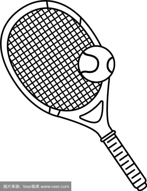 网球运动用带球的球拍