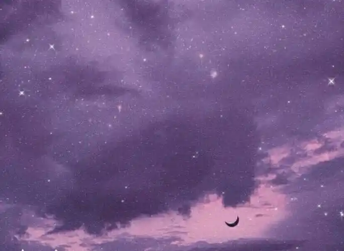 唯美星空壁纸鹤南辞望喜