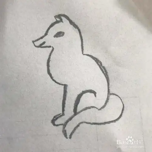 【简笔画】狐狸的分步画法