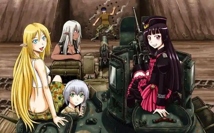 老番重温之gate 奇幻自卫队,一部现代军队吊打古代军队的穿越番