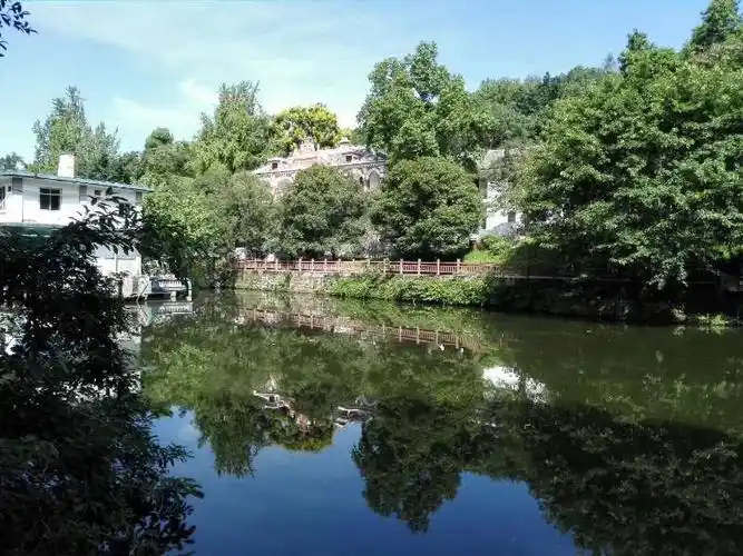 贡井人民公园前身是quot张家花园quot张伯卿公馆被列为国家重点文物