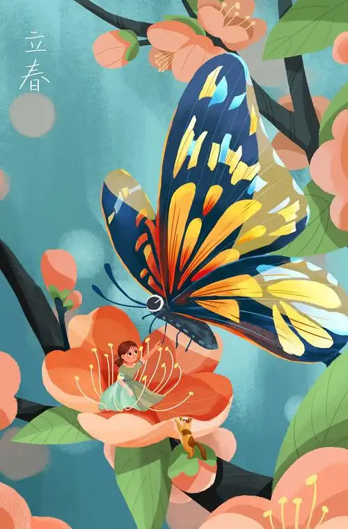 24节气插画|插画|商业插画|文于谨_原创作品-站酷zcool