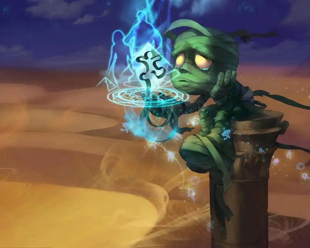 英雄联盟lol殇之木乃伊阿木木皮肤图片壁纸