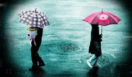 情侣分手伤感图片真正在乎你的人是不会不回头的