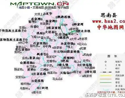 中国地图全图各省 贵州地图 铜仁地图 思南地图 > 贵州省铜仁思南县