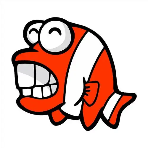 小丑鱼的卡通图片