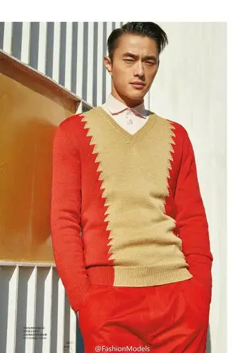 赵磊演绎时装大片"早春文艺新风" 迎接早春时节时髦服装