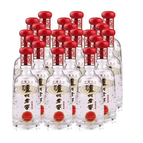 泸州老窖金奖特曲50度100ml*24瓶浓香型白酒2012年