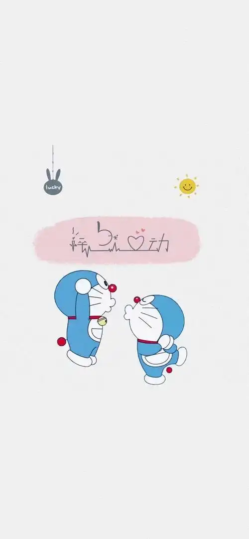 哆啦a梦的壁纸(超多哆啦a梦文字控朋友圈背景图)