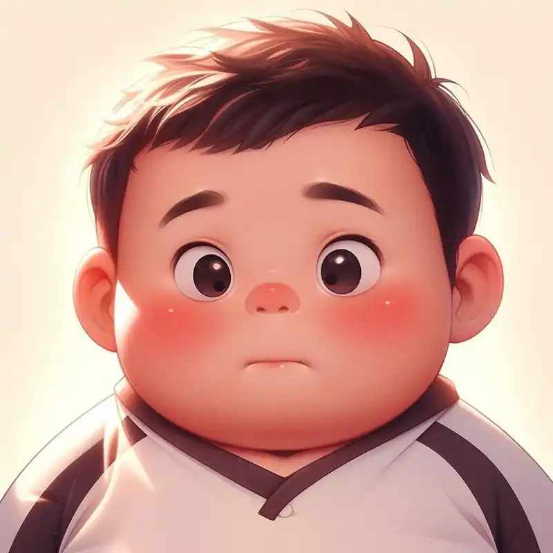 胖胖男生的小头像!艾特出来他! 胖胖男生的专属头像!
