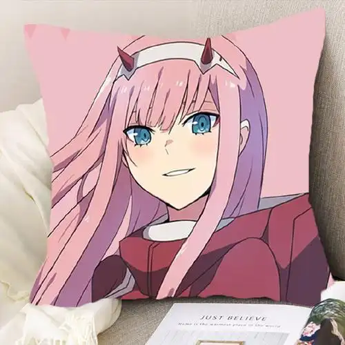 花仟陌darlinginthefranxx抱枕国家队02周边枕头二次元动漫卡通靠垫05