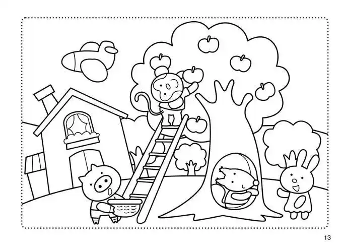 生日配图简笔画生日配图简笔画简单二年级儿童画和简笔画的关系20组