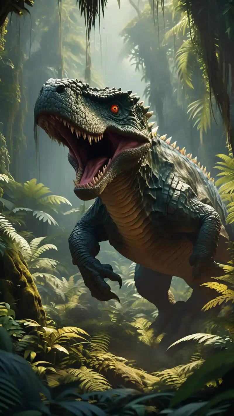 霸气又可爱04 亲们,今天给大家带来一组超酷的恐龙壁纸!