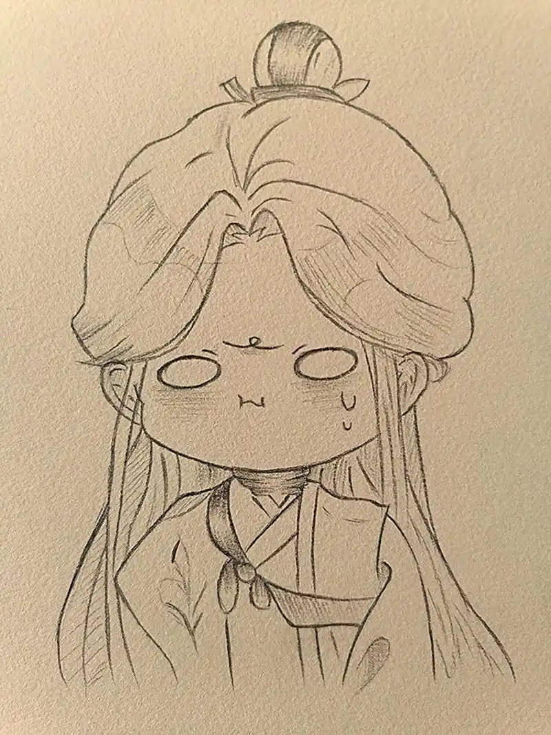 q版谢怜绘画(含过程)