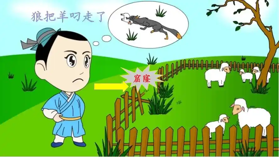 二年级语文下册课件-12 亡羊补牢7-部编版(共12张ppt)_第5页