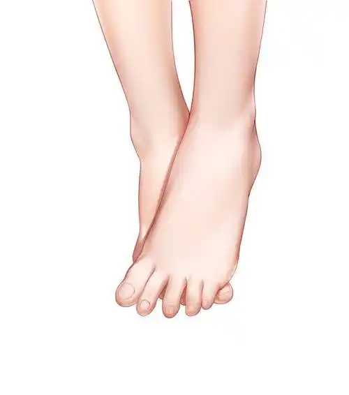 动漫人物脚部画法教程_脚趾_脚踝_地方