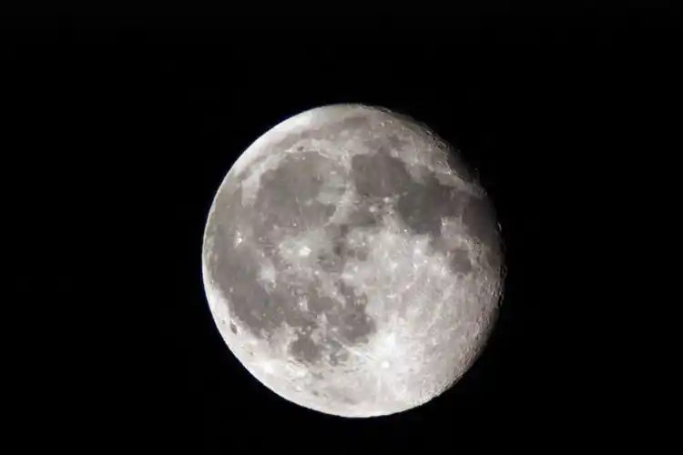 初二兴致勃勃去拍月亮