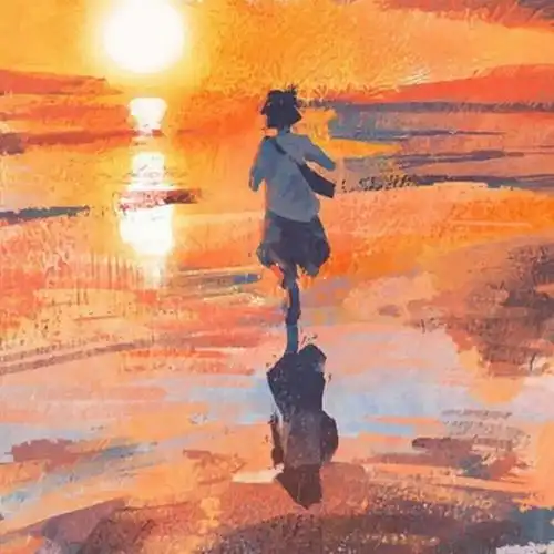 想找类似于下图的头像,有太阳的