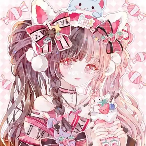 不易撞小学生女头像二次元