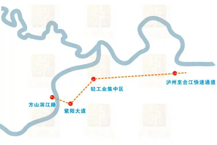 快看你家在几环!泸州将形成"三环四横六纵"城市骨架交通路网