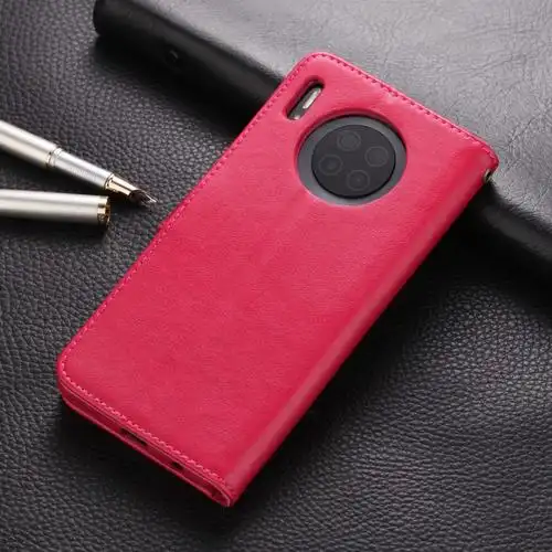 罗璐鸥华为mate30手机壳保护套mate30pro翻盖皮套5g防摔e手机套硅胶套