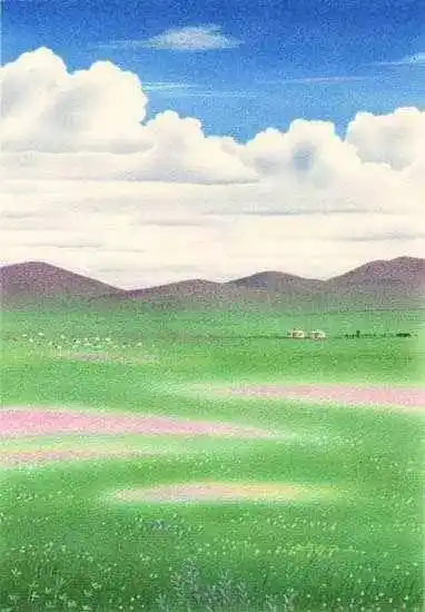 风景| 终于看到用彩铅画的风景了