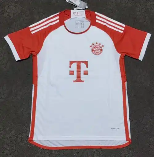 新款23/24赛季拜仁球衣主场穆勒基米希马内球迷版客场