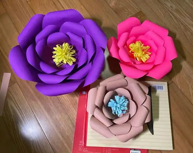 手工装饰纸花简单教程