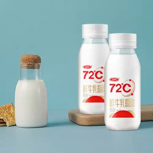 三元优选鲜牛乳72度巴氏杀菌全脂鲜奶低温纯牛奶小瓶240ml4瓶