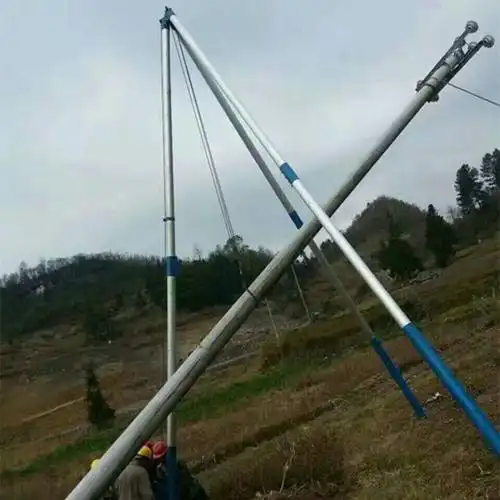 【立杆机人字抱杆】批发立杆机 三脚架立杆机人字抱杆 电力器材三角架