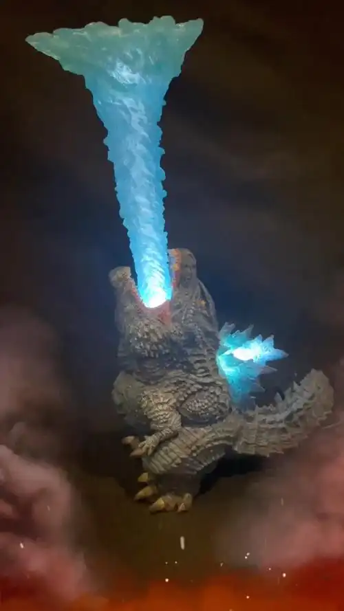 x-plus哥斯拉q版(2019)款原子吐息发光限定版7315731573