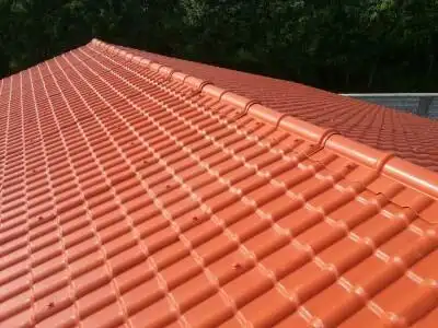 沃邦佛山树脂瓦厂家 琉璃瓦屋顶 别墅瓦片价格