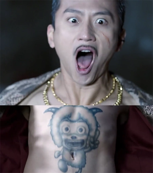 邓超肚子上纹了只喜羊羊,娘娘背后的男人果真很特别!