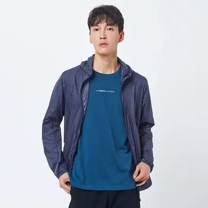 探路者防晒衣春夏男防紫外线轻薄透气皮肤衣