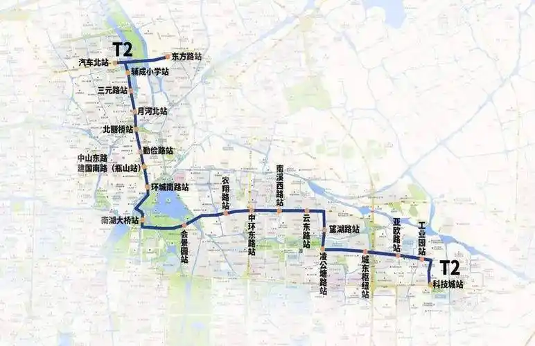 嘉兴有轨电车2号线开建从汽车北站到科技城途径月河北勤俭路环城南路