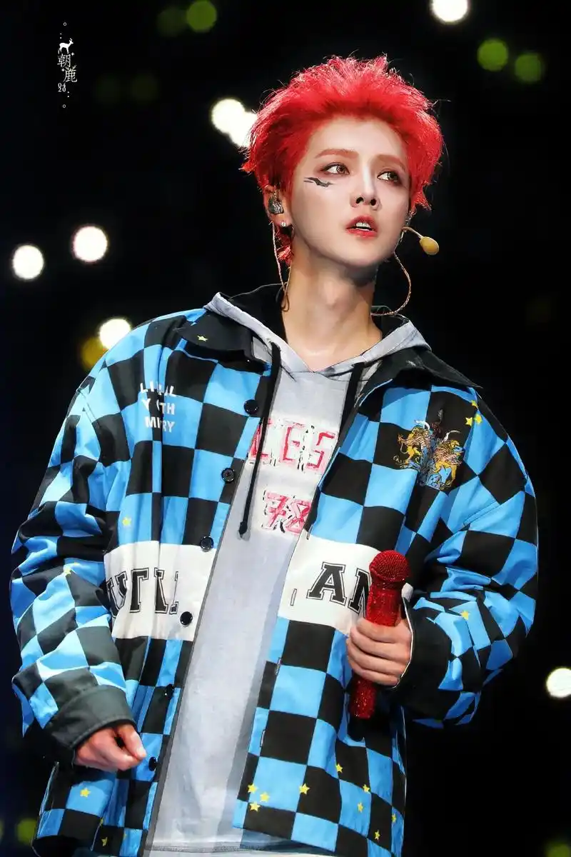 鹿晗演唱会发型 - 抖音