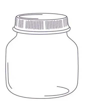 儿童画瓶子简笔画