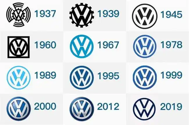 宝马开启扁平化时代 聊聊最熟悉的德系品牌logo进化史